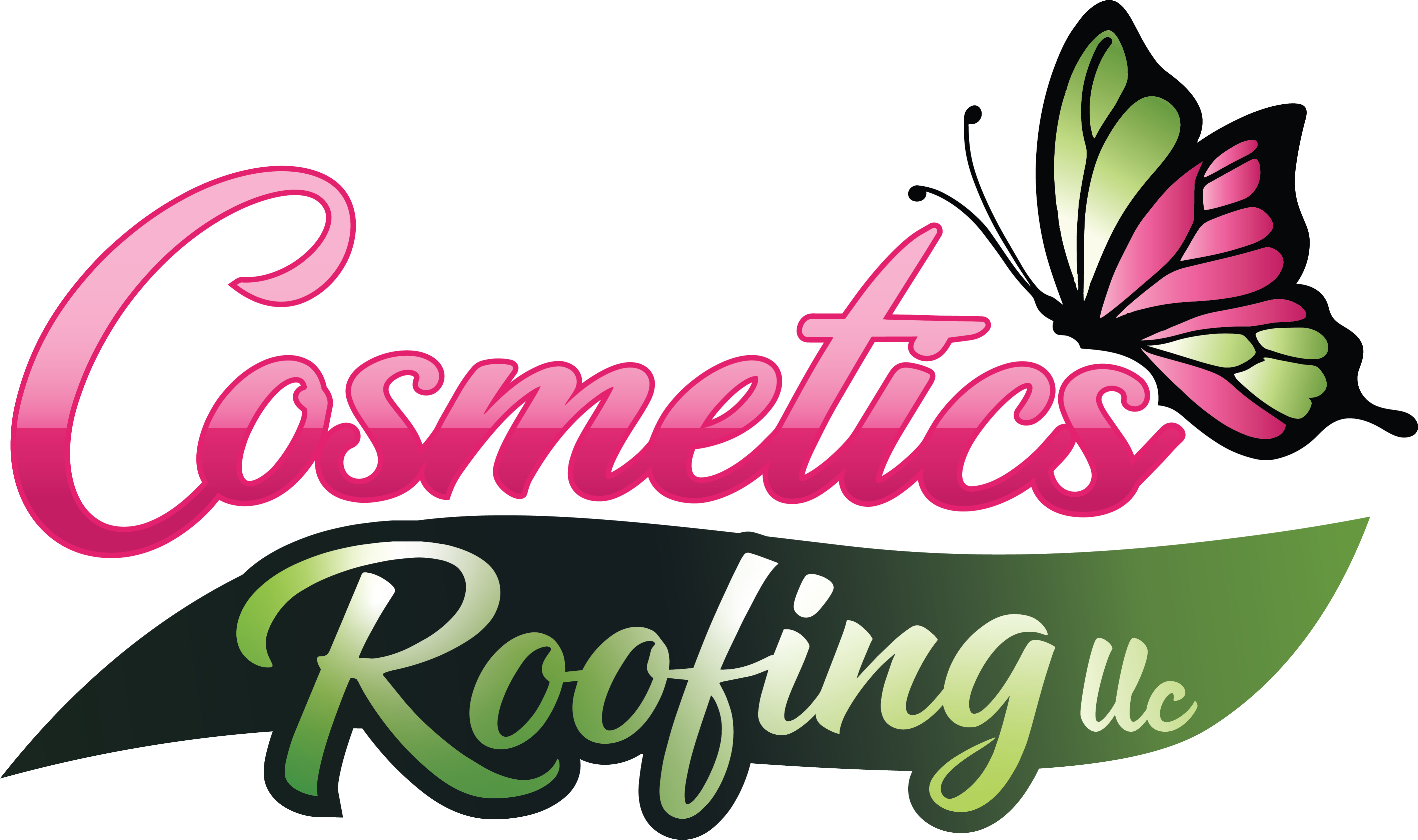 Cosmetics Roofing Logo